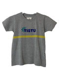 Camiseta Manga Curta Listra Mescla - Tistu