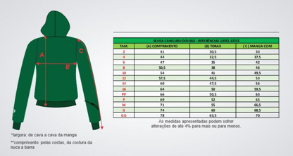 Moletom Canguru Double com Touca - Ens. Médio - Bom Jesus