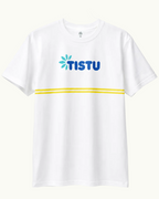 Camiseta Manga Curta - Listra Branca - Tistu