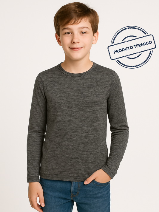 Blusa Térmica Cinza - NOVA